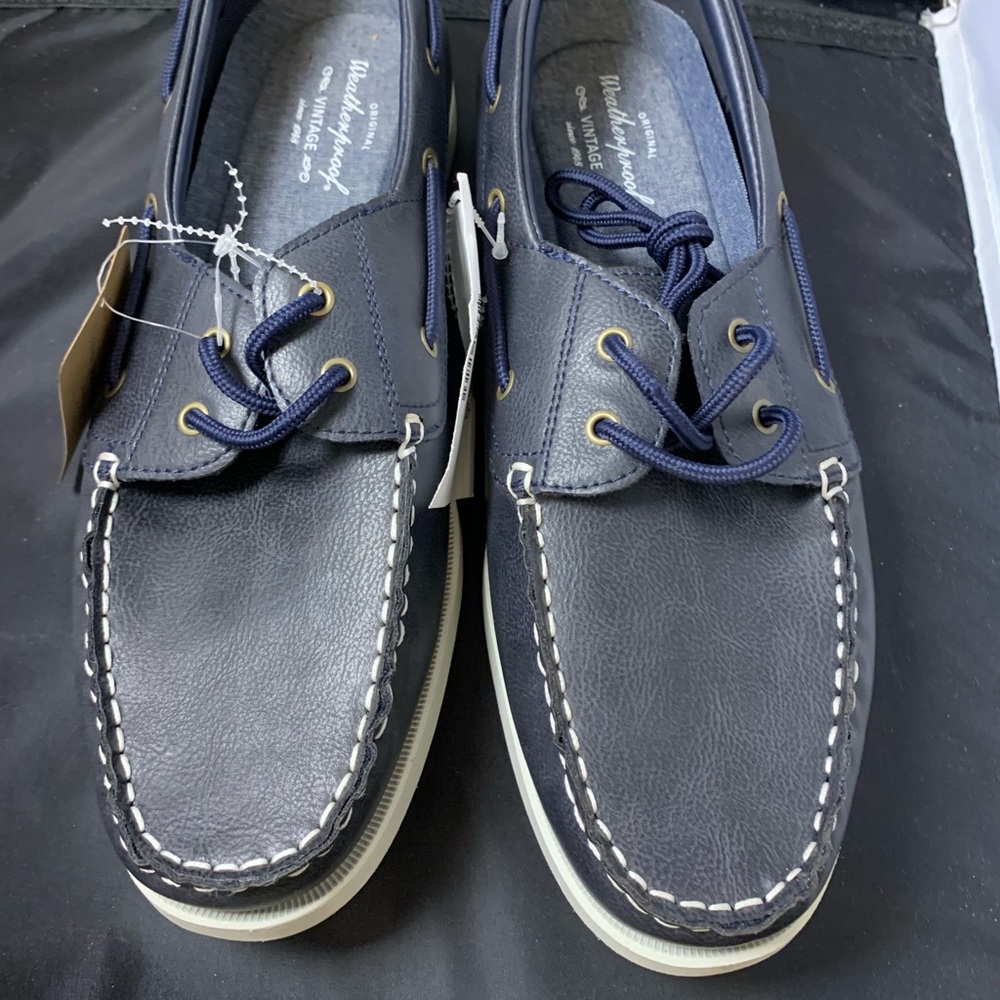 Weatherproof Vintage Men’s Boat‎ Shoes Size 12 New no box